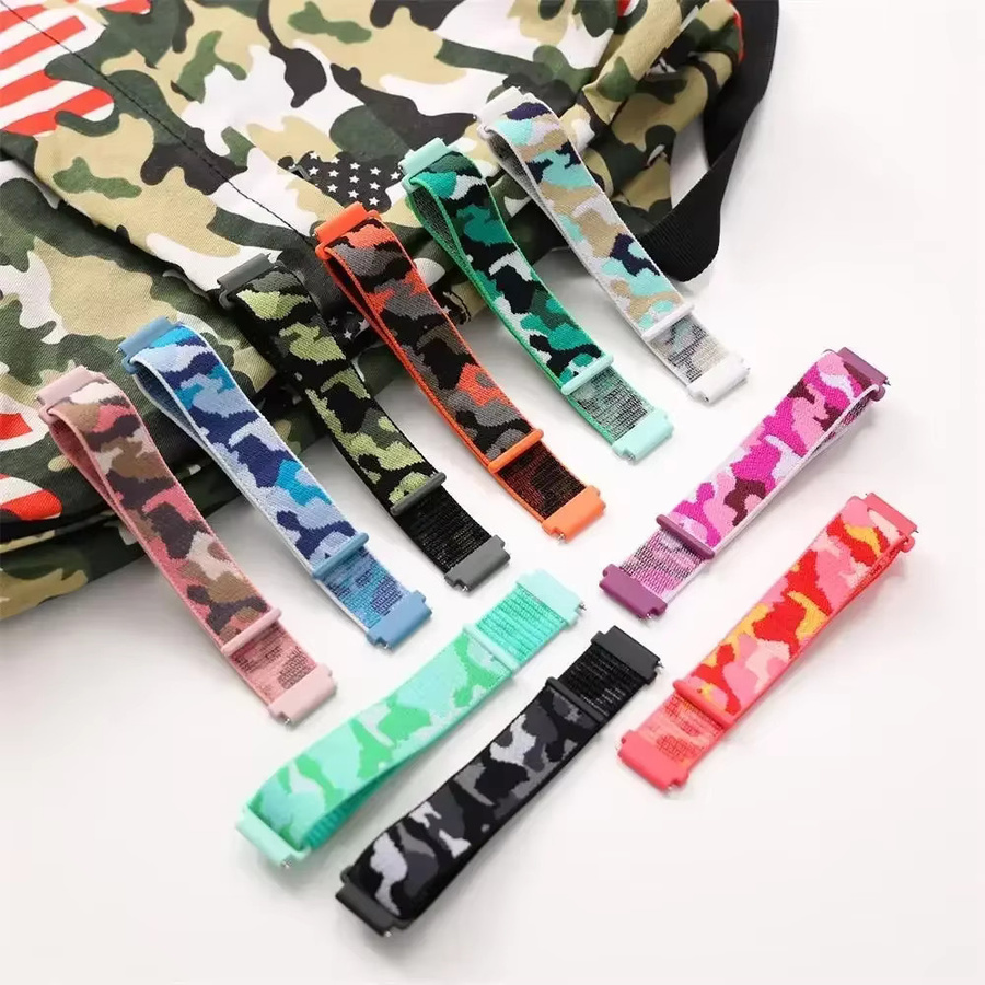 Xplora Uhrenarmband, Sport-Camouflage-Nylon, 20 mm, Kinder, Bunt - Bild 2