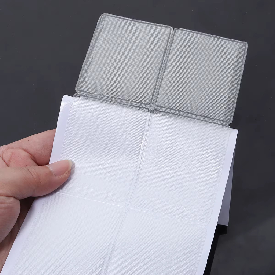 Selbstklebende Schmuckbeutel für Halsketten und Displaykarten, transparent, 16-20 Stück - Bild 3