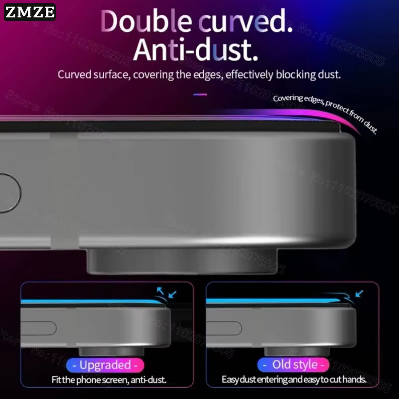 5 Stück Hydrogel-Displayschutz Folie für Apple iPhone 17 16 15 14 13 12 11 Pro Max Plus Mini in Transparent - Bild 5