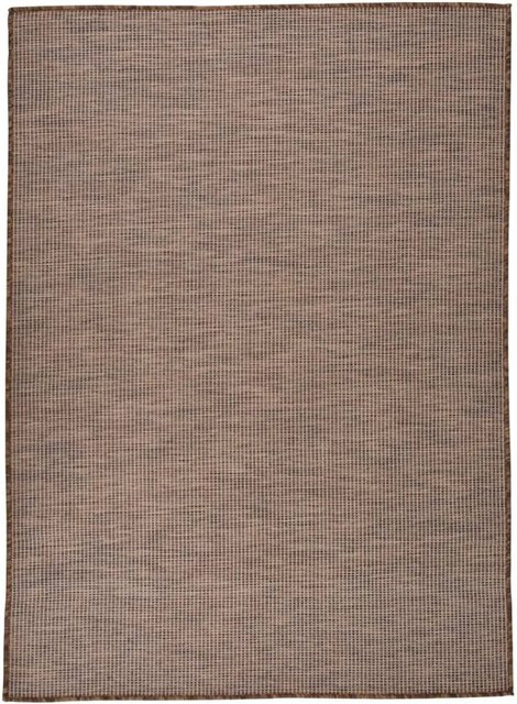 vidaXL Outdoorteppich Flachgewebe Braun B: 200 cm, T: 280 cm, UV-beständig aus Polypropylen - Bild 1