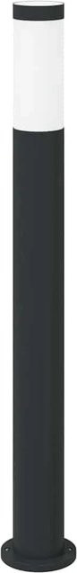 vidaXL Pollerleuchte Edelstahl Schwarz IP44 Höhe: 80 cm - Bild 1