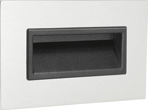 Rohde Muldengriff KM-48.115.9005 Schwarz Matt, 3 Stück, L: 12,0 cm, B: 3,55 cm, H: 5,5 cm - Bild 1