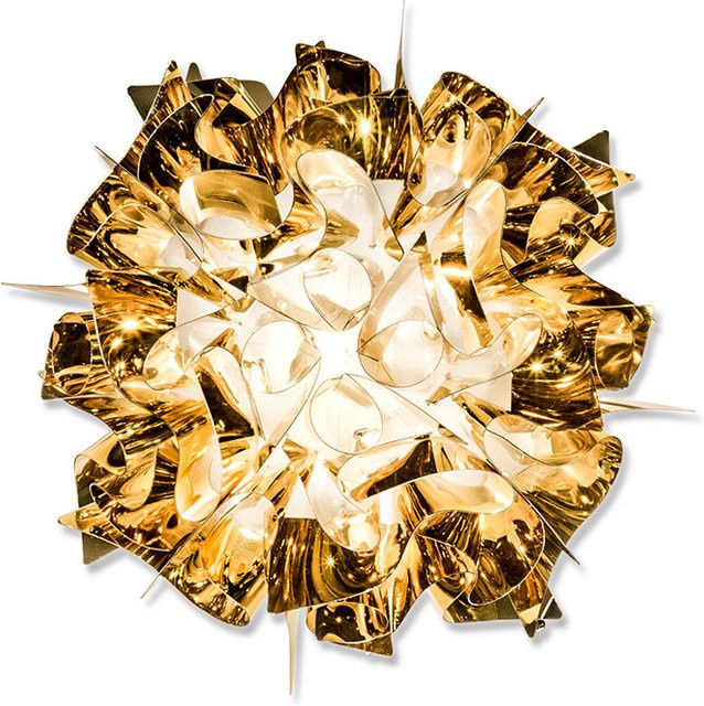 Slamp Veli Mini Wand- und Deckenleuchte in Gold/Messing mit LED und dimmbarer Funktion - Bild 1