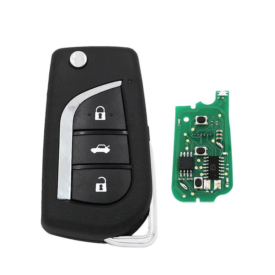5er Set KEYDIY B13 B13-2 Universal Auto Fernbedienung Schlüssel in Schwarz für Toyota Stil KD900 B Serie KD-X2 KD-MAX KD MINI - Bild 2