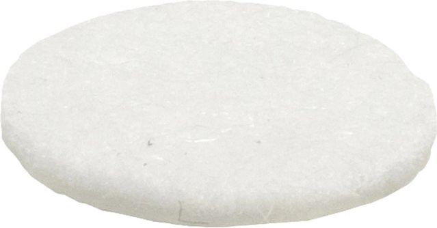 Wagner Softfilz-Pads-Set EH0011 in Weiß, 24-teilig, Durchmesser: 11 mm, Höhe: 1 mm - Bild 1