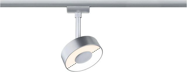 Paulmann URail LED Schienenspot Circle, 5W, 210lm, Chrom Matt und Weiß - Bild 1