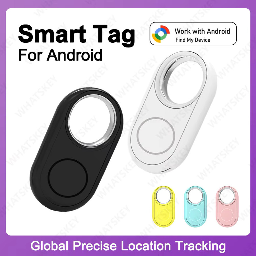 Peocke Smart Tag GPS-Tracker in Gelb für Samsung Xiaomi und Android mit Google Find My Device Unterstützung und Bluetooth Locator zur Verlustprävention - Bild 2
