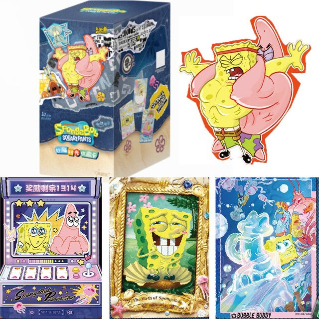 KAYOU SpongeBob Schwammkopf Wonderful Time Series 2 Sammelkarten - Bild 1