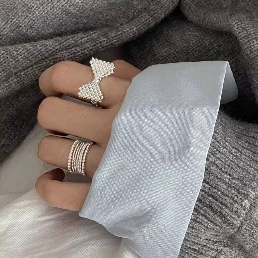BFCLUB Ring, 925 Silber, Vintage, Unisex - Bild 4