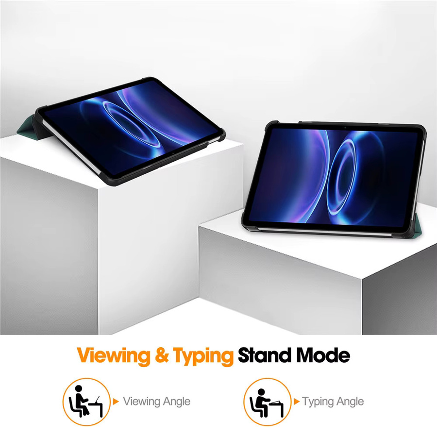 Xiaomi Schutzhülle für Redmi Pad SE 9.7 2026, faltbare Flip-Lederhülle mit Standfunktion und Magnetverschluss, Farbe: Lila - Bild 2