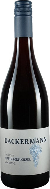 Dackermann Rotwein Blauer Portugieser 2019, Rheinhessen, trocken, 0,75 l - Bild 1