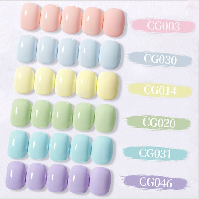 BORN PRETTY Macaron Candy Color Gel Nagellack, Mintgrün, 10 ml - Bild 1