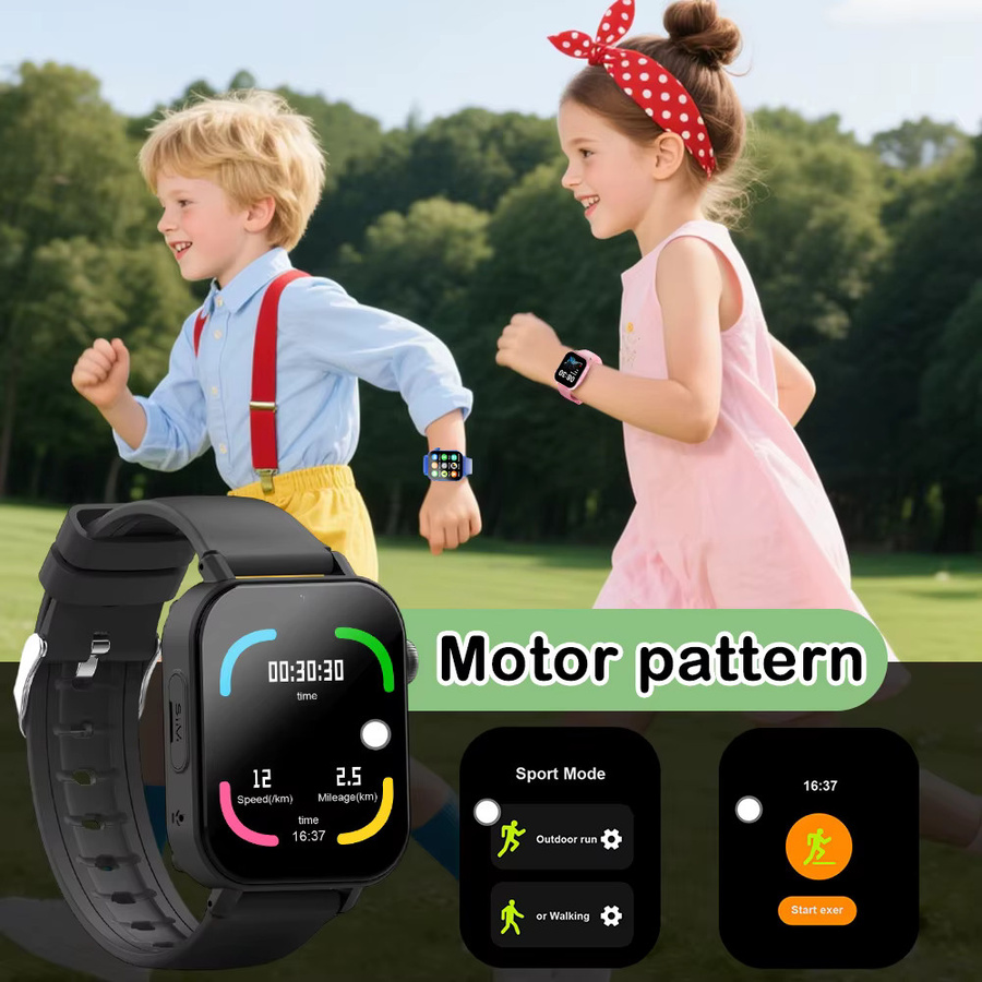Wonlex KT36 4G Smartwatch für Kinder in Pink mit GPS, WiFi und SOS-Alarm - Bild 6