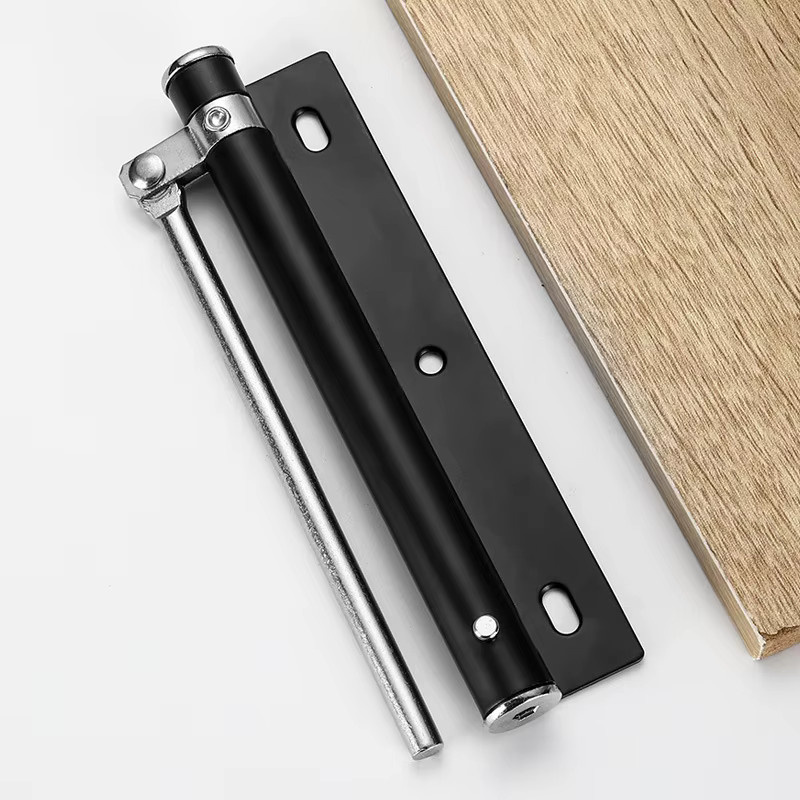 Verstellbarer Türschließer aus Aluminiumlegierung in Silber mit automatischer Feder und sanftem Schließmechanismus - Bild 2