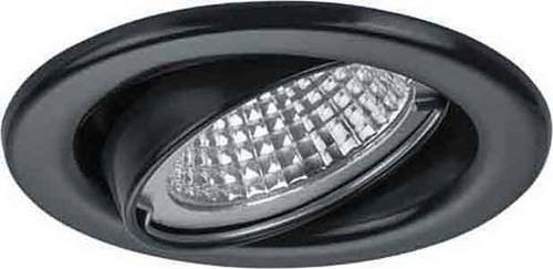 Brumberg LED-Einbauleuchte Schwarz rund mit 6W Warmweiß - Bild 1