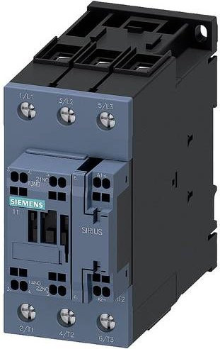 Siemens Bahnschütz 3RT2035-3XF40-0LA2 mit 3 Schließern, 690 V/AC, grau - Bild 1