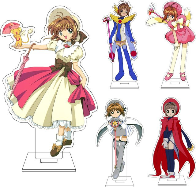 Bandai Cardcaptor Sakura, Acryl-Figur Ständer, 16cm - Bild 1