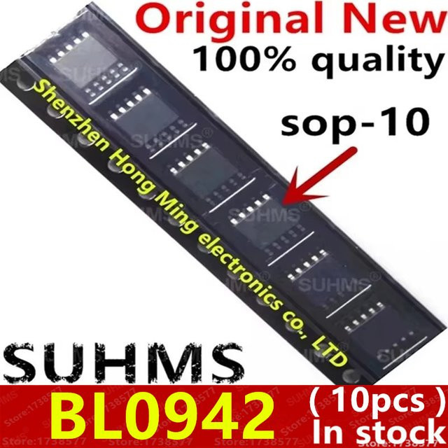 SUHMS BL0942 SOP-10 in Schwarz, 10 Stück - Bild 1