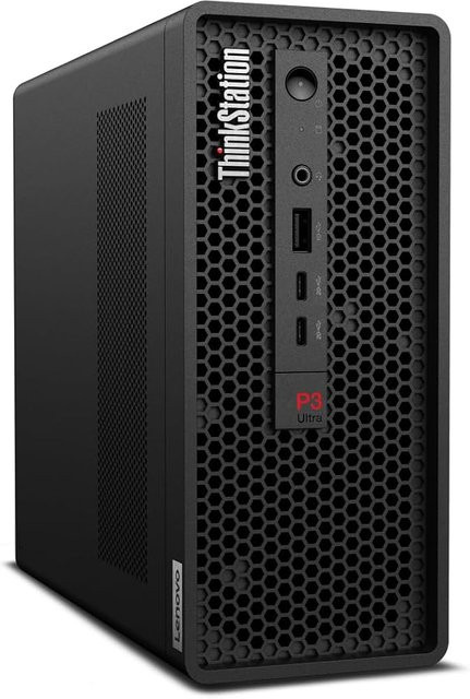 Lenovo ThinkStation P3 Ultra SFF Gen 2 Workstation, Intel Core Ultra 9, 64 GB RAM, 512 GB SSD, Windows 11 Pro, Schwarz - Bild 1