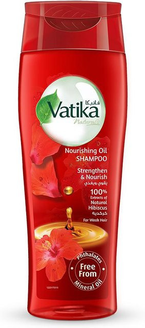 Vatika Naturals Shampoo Natural Hibiscus, 425 ml, Normales Haar - Bild 1
