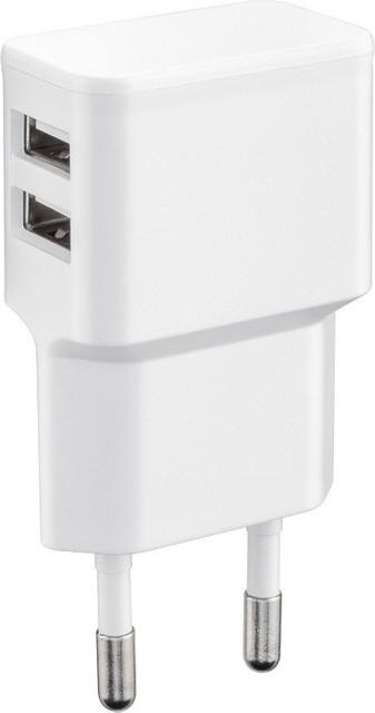 Microconnect PETRAVEL44 Ladegerät für Mobilgeräte Indoor Weiß mit USB-A Anschluss - Bild 1