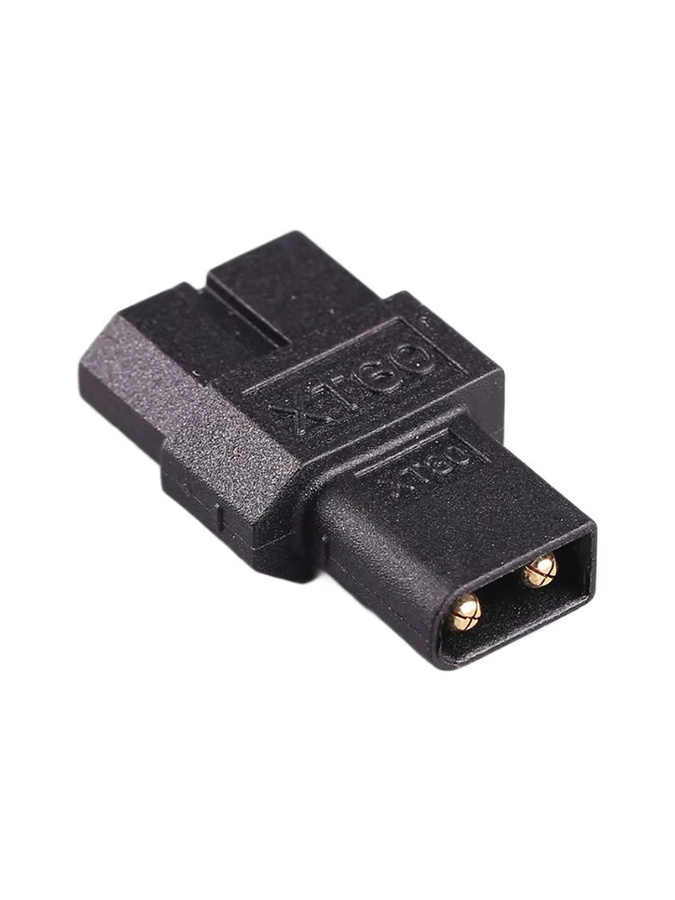 HOTA XT60 Buchse auf XT30 Stecker Adapter für RC-Flugzeug-Batterieanschluss, Schwarz - Bild 4