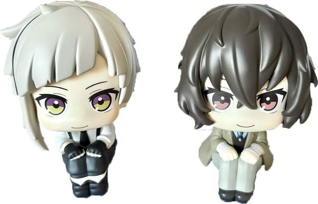 Bandai Bungo Stray Dogs Dazai Osamu Figur, Actionfigur, 10cm, Kunststoff - Bild 1