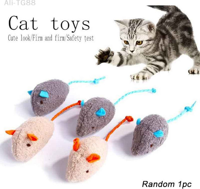 ouhoe Interaktives Katzenspielzeug VeraCove Plüsch-Maus in Multicolour - Bild 1