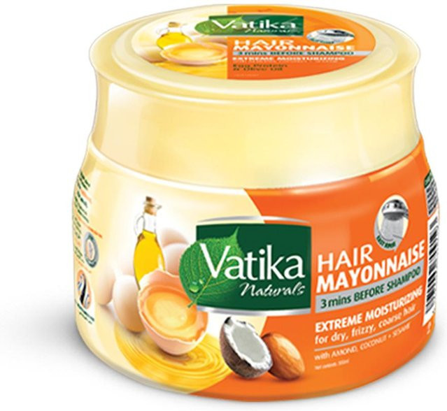 Vatika Naturals Haar Mayonnaise Creme, 500 ml, für trockenes Haar - Bild 1