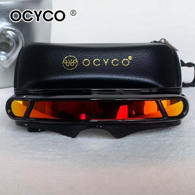 OCYCO 2026 X-Men Cyclops Sonnenbrille, polarisiert, Vollrand, Unisex, black - Bild 1