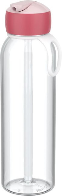 Mepal Wasserflasche Flip-Up Campus 2025, transparent/pink, 500 ml - Bild 1