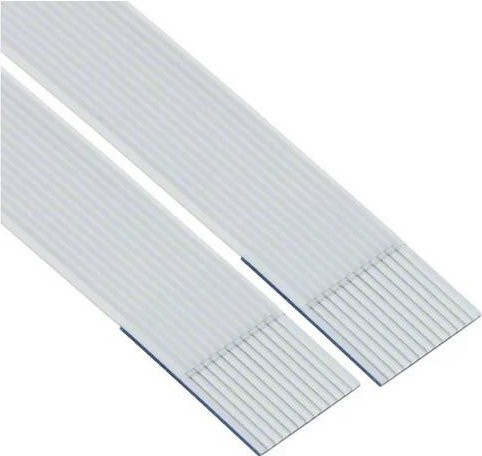 Molex 15166-0138 Flachbandkabel in Weiß mit 0,50 mm Rastermaß - Bild 1