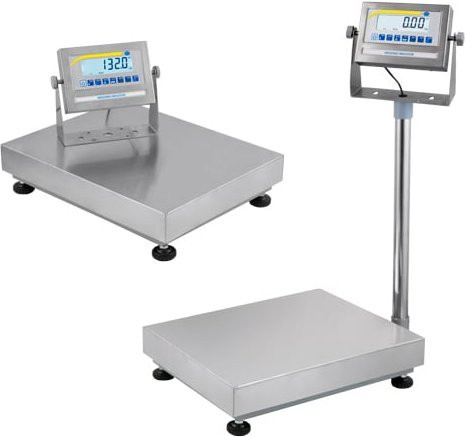 PCE Instruments Plattformwaage PCE-EP 30P2 in Schwarz und Silber aus Edelstahl - Bild 1