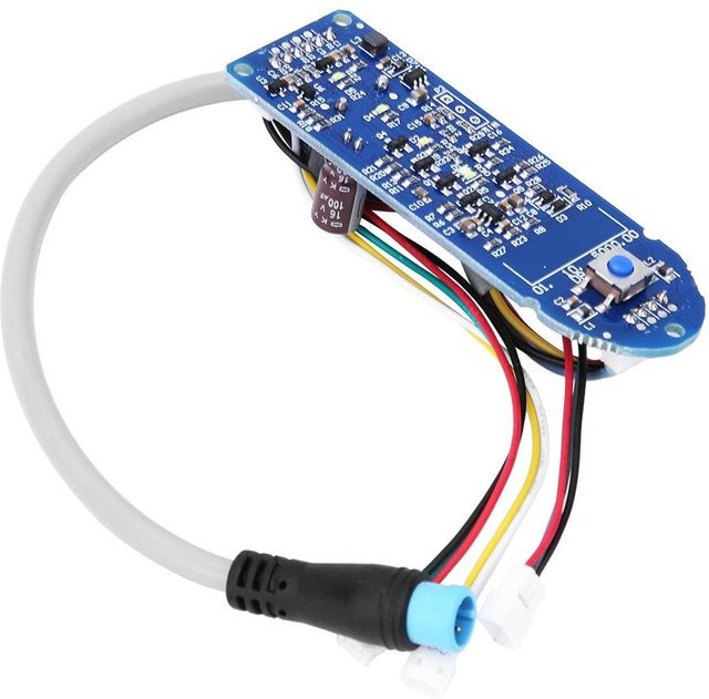 Xiaomi M365 Elektroroller Ersatzzubehör Bluetooth-Platine und Display-Abdeckplatte in Blau - Bild 1