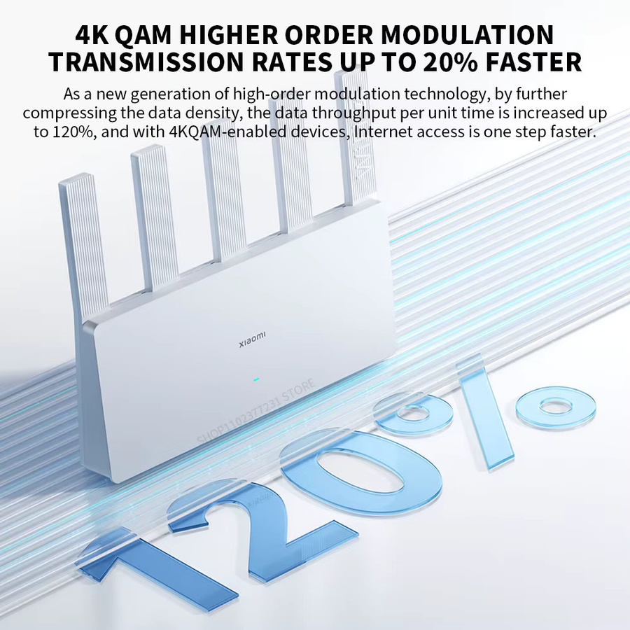 Xiaomi BE5000 Wi-Fi 7 Dual-Band Mesh-Router in Weiß mit 2,5 G High-Speed-Port und IPTV-Unterstützung - Bild 2