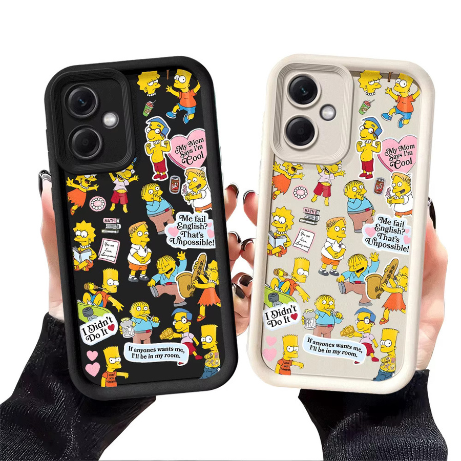 Handyhülle Soft Shell mit The Simpsons Cartoon Design für Xiaomi Redmi Note 13 Pro Plus 14 Pro 12 13 11 Pro 10S 12S 11S in Multicolour - Bild 5
