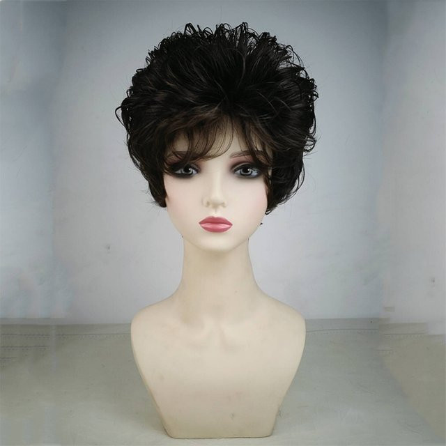 HAIRJOY Damenperücke aus Kunsthaar, kurz, lockig - Bild 1