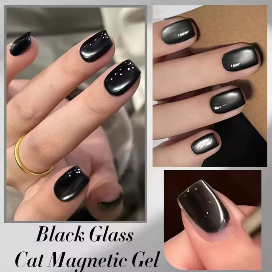 MISS MIANEL Gel-Nagellack, schwarz, 12 ml - Bild 5