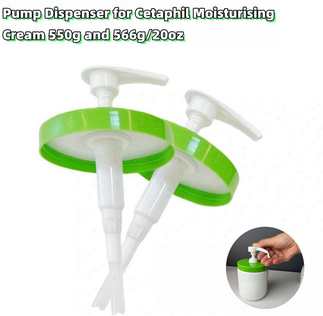 Cetaphil Pumpspender für Feuchtigkeitscreme, mit Deckel - Bild 1