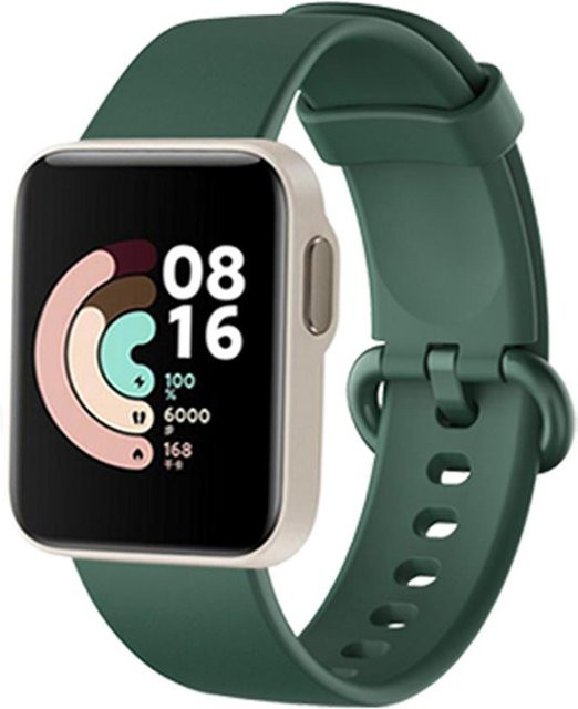 Xiaomi Armband für Mi Watch Lite, Silikon, dunkelgrün, Unisex - Bild 1