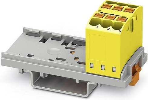 Phoenix Contact Verteilerblock 3273006 Gelb mit Zugfeder 10 Stück - Bild 1