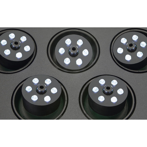Oase Water Starlet Schwimmendes Wasserspiel mit LED-Beleuchtung aus Kunststoff in Grau, B/T/H: 33,0 x 27,0 x 13,5 cm - Bild 5
