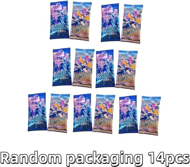 Yiran toy 1 Anime Kartenalbum Kpop Dämonenjäger Kartenhalter Mappe für Sammlungen in Multicolour mit Platz für 400 Karten - Bild 1
