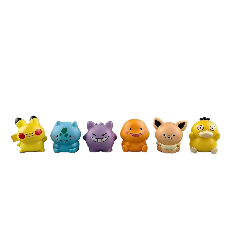 TAKARA TOMY Pokémon Dream Team Serie, Relief-Figuren, 6-teiliges Set - Bild 4