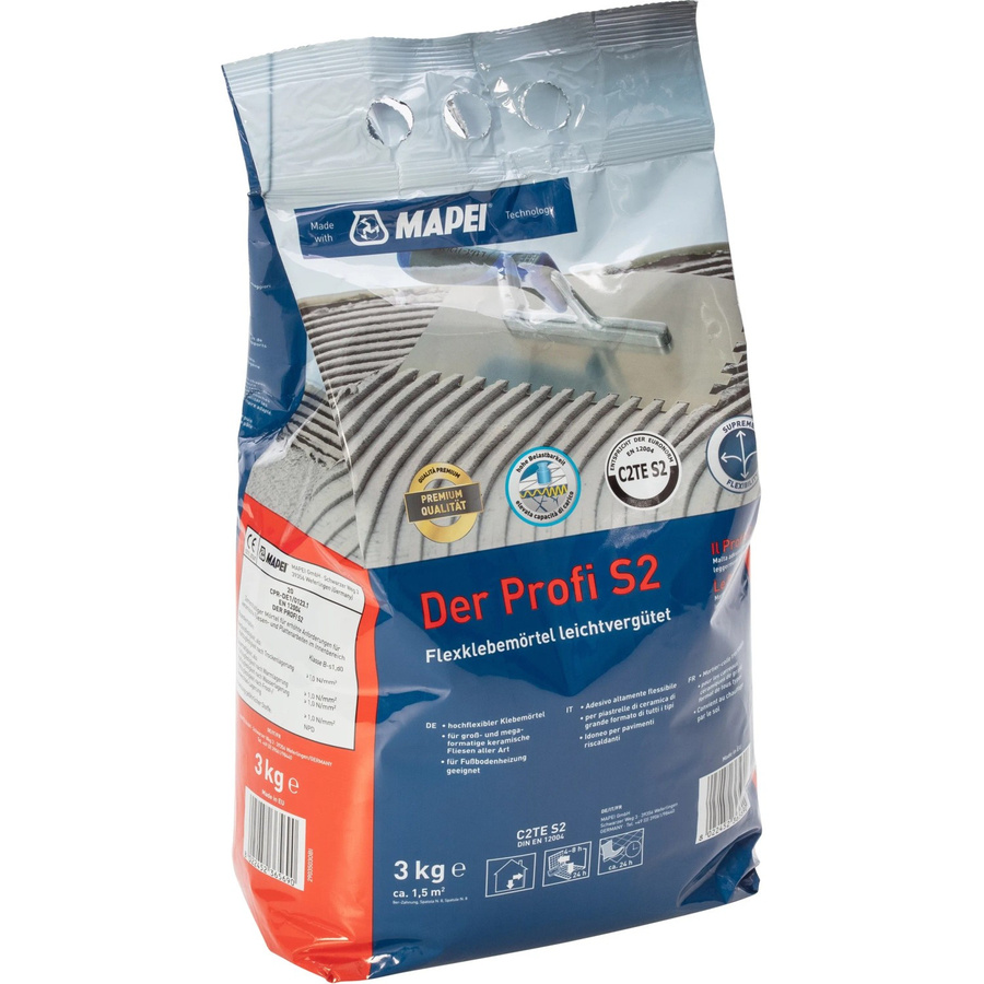 Mapei Flexmörtel C2TE S2 in Grau, 3 kg - Bild 2