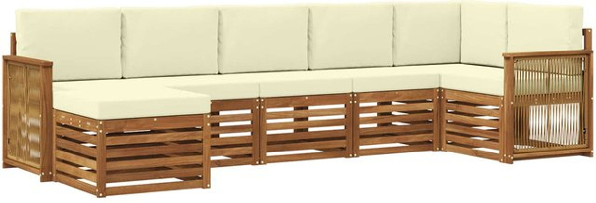 vidaXL Ecksofa Set mit 6 Kissen in - Bild 1