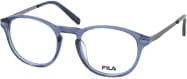 Fila VFI 531 Brille, Rund, Vollrand, Herren, Blue - Bild 1