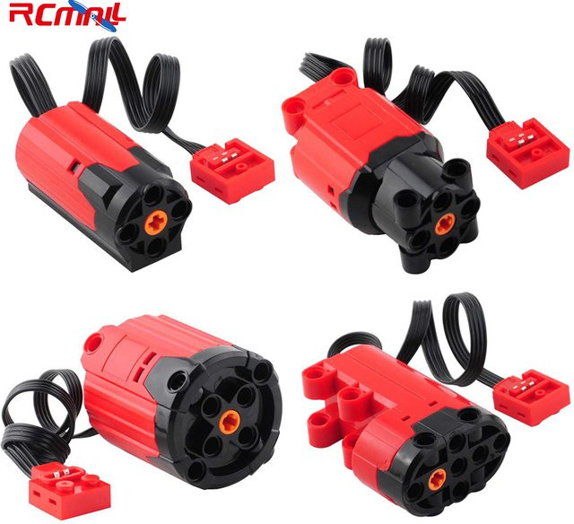 RCmall Moc-Blöcke Motor Servomotor, Zubehör, Rot - Bild 1