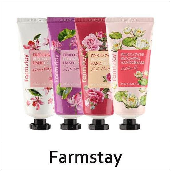 Farmstay Pink Flower Blooming Handcreme, 100 ml, Unisex - Bild 1