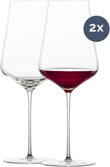 Zwiesel Glas Duo Bordeaux Rotweinglas aus Kristallglas, transparent - Bild 1